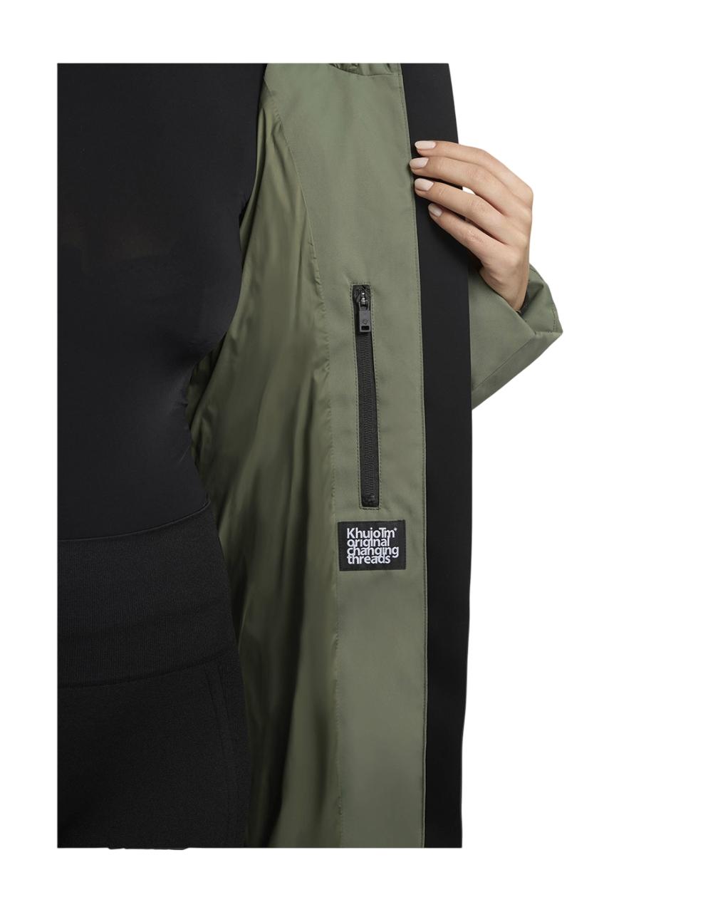 Chaquetón Khujo NEAN Verde Mujer