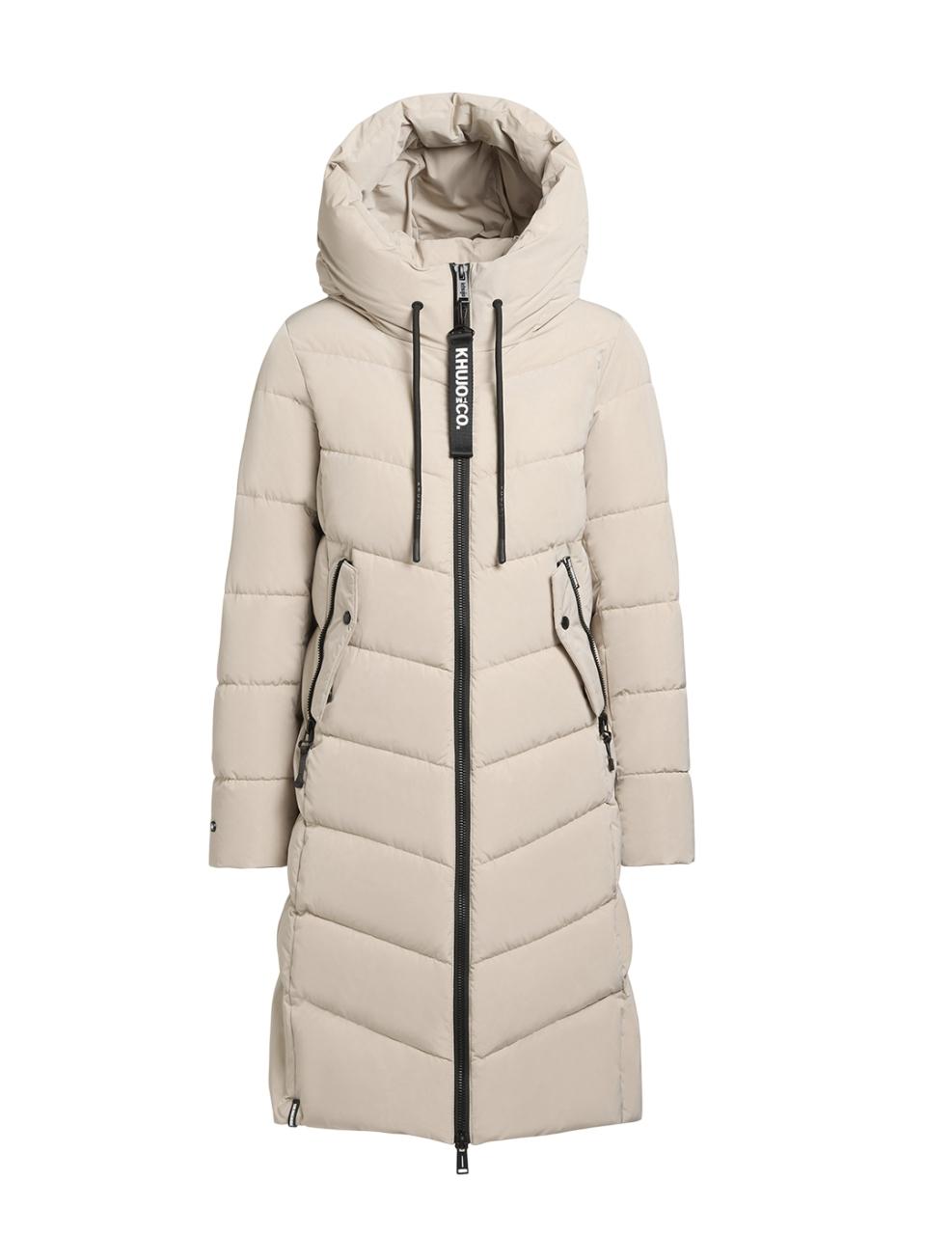 Chaquetón Khujo MIKIA2 Beige Mujer