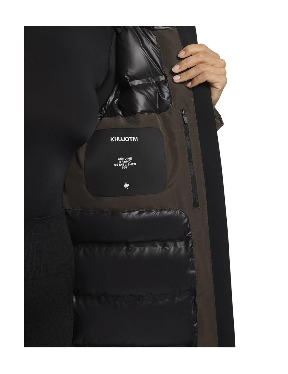 Chaquetón Khujo NELLEN Verde Mujer