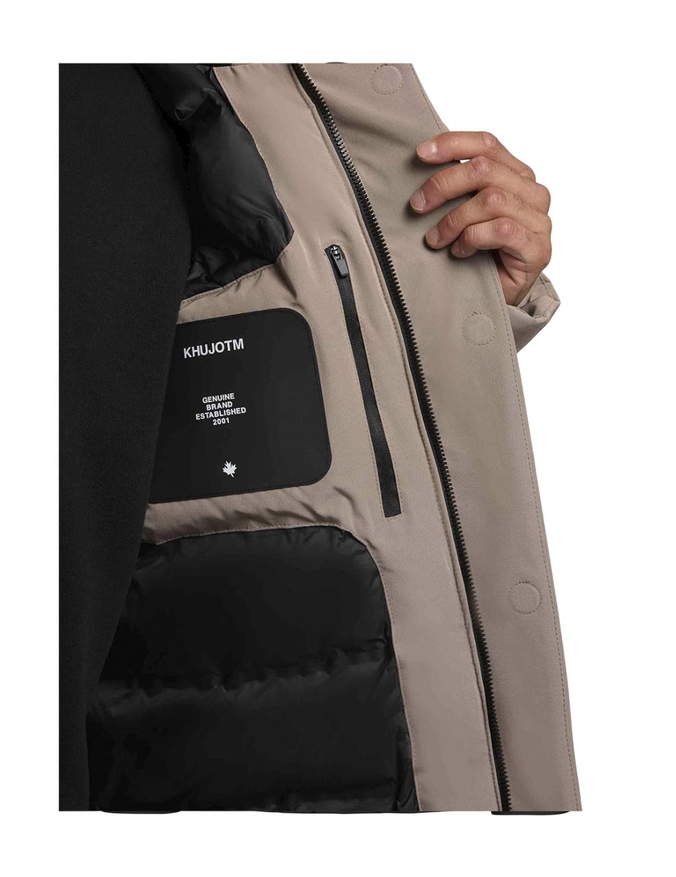 Chaquetón Khujo KANN2 Beig Hombre