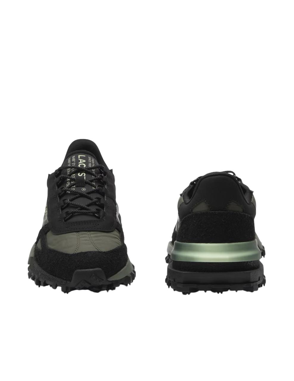Zapatillas Lacoste Elite Active Negro Verde Mujer
