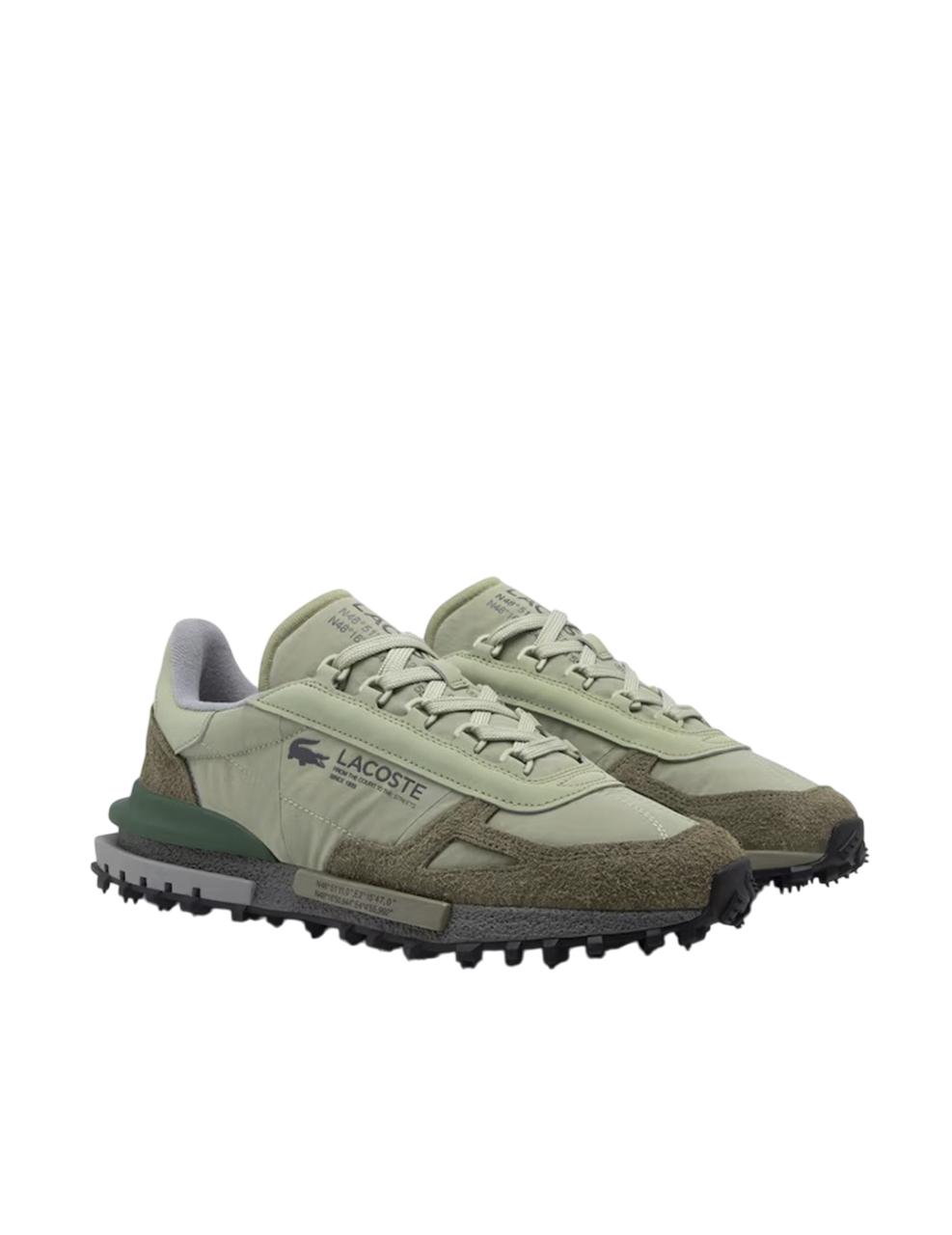 Zapatillas Lacoste Elite Active Verde Kaki Hombre