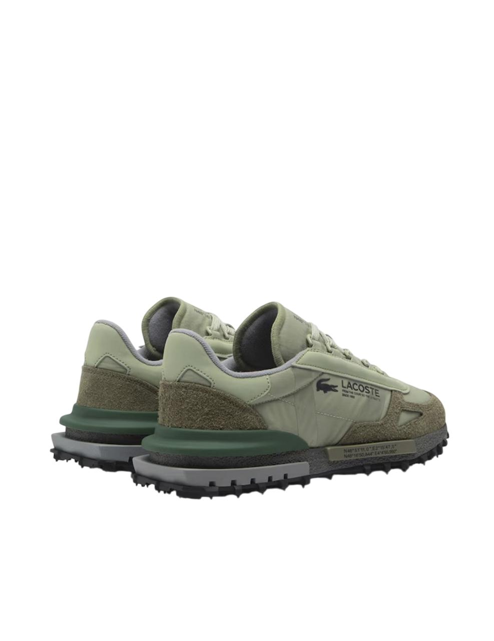 Zapatillas Lacoste Elite Active Verde Kaki Hombre
