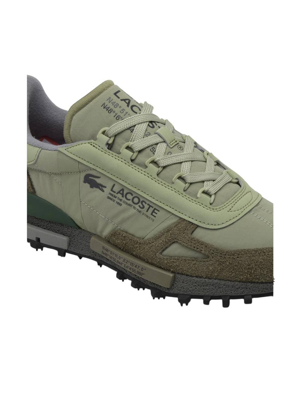 Zapatillas Lacoste Elite Active Verde Kaki Hombre