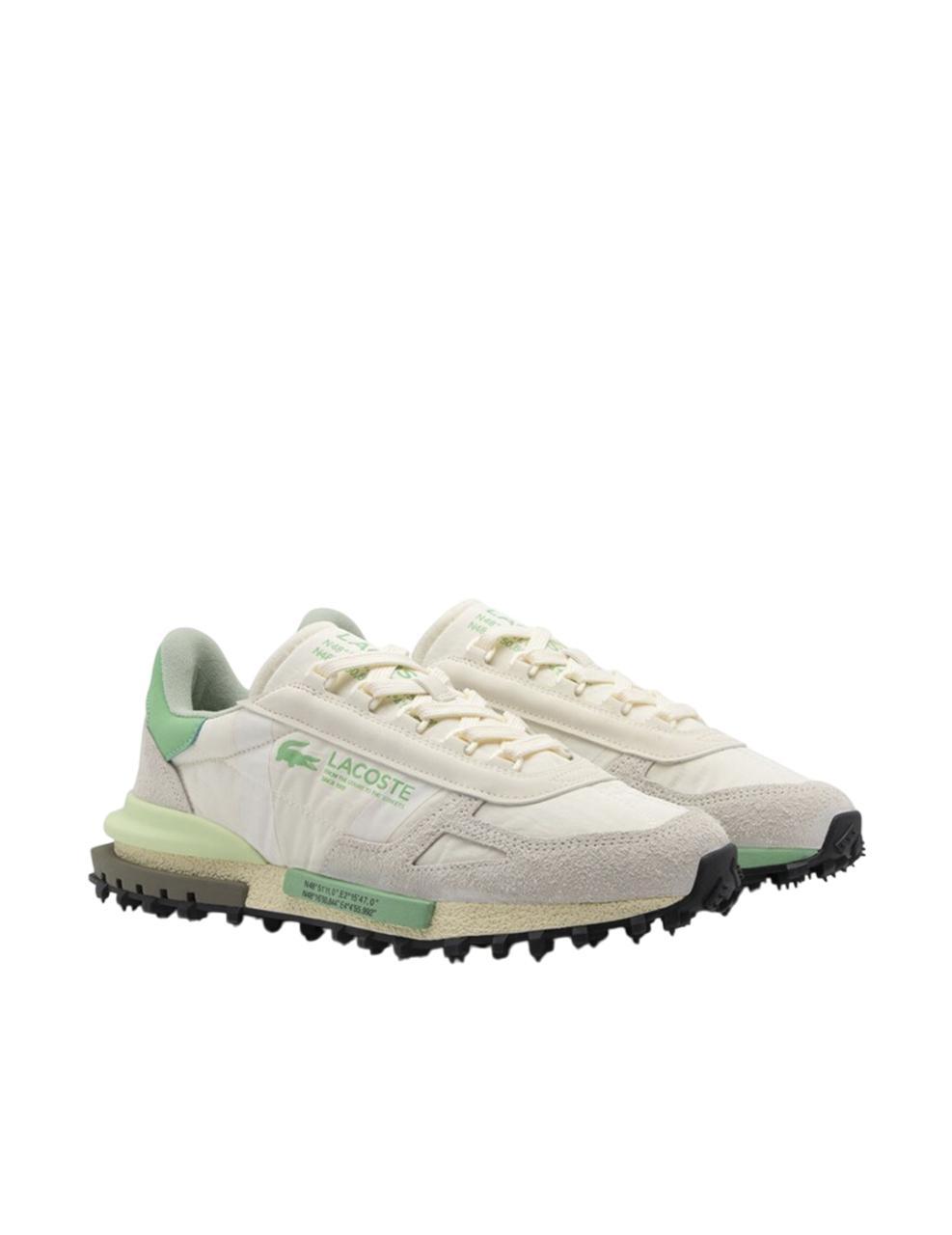 Zapatillas Lacoste Elite Active Blanco Verde Hombr