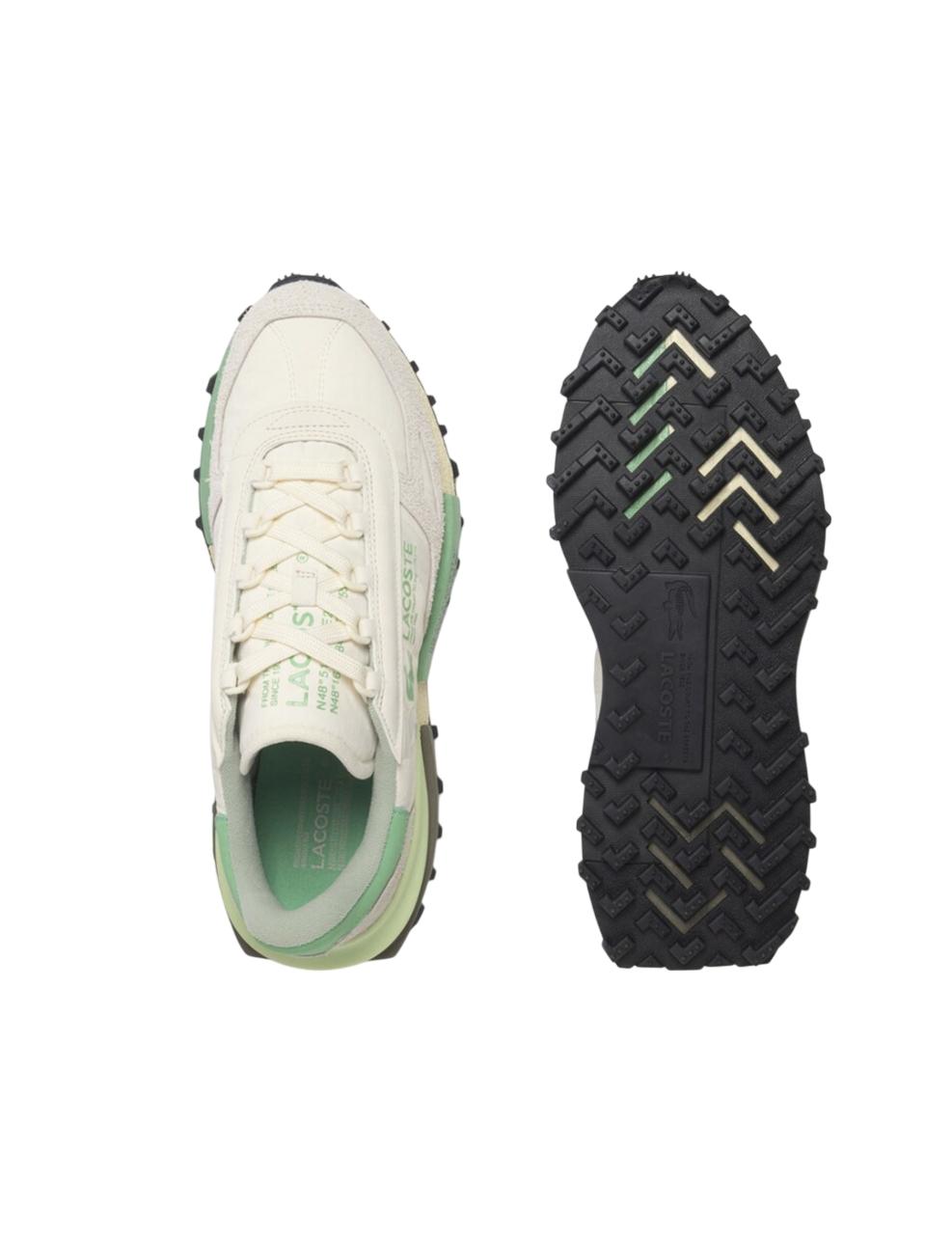 Zapatillas Lacoste Elite Active Blanco Verde Hombr