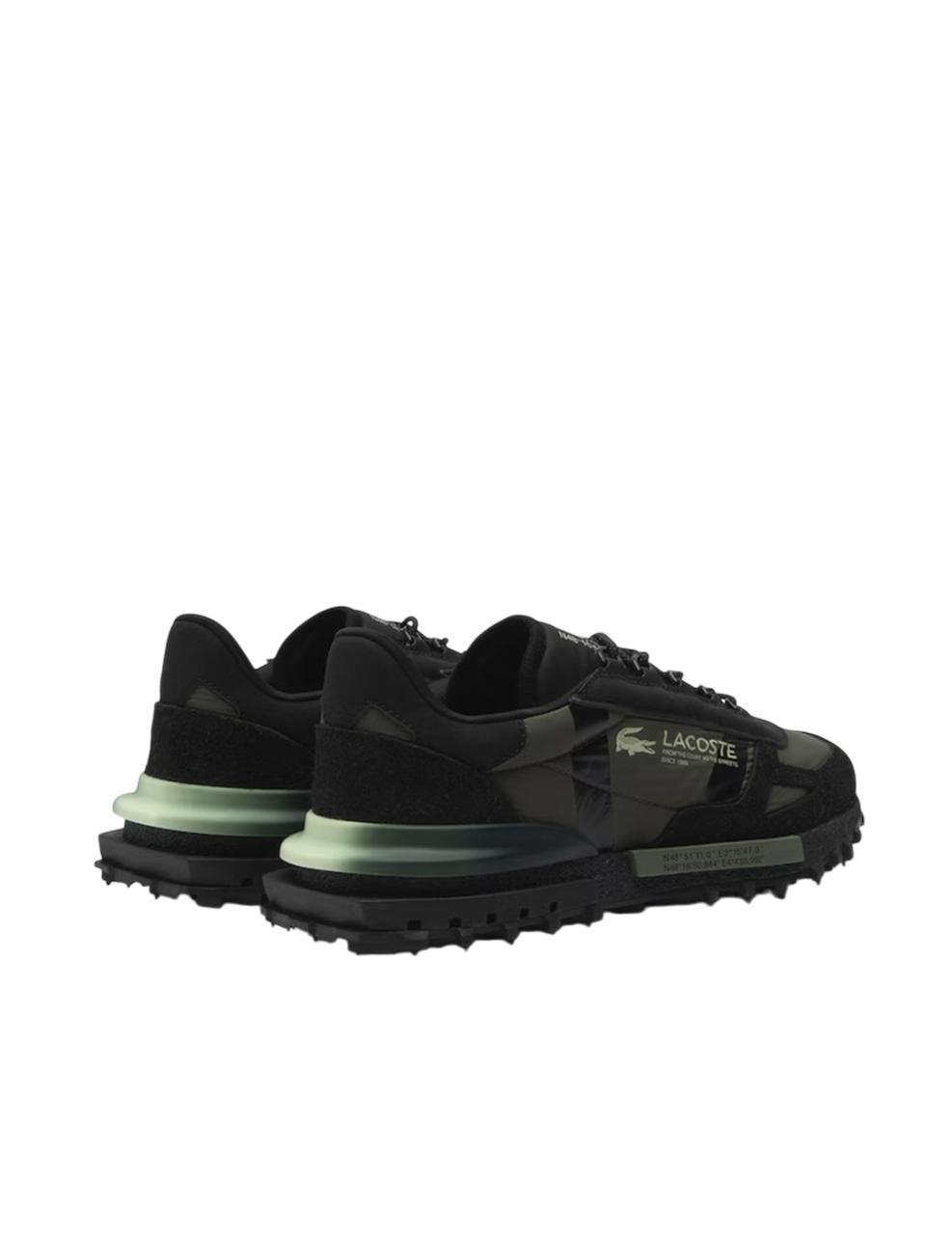 Zapatillas Lacoste Elite Active Negro Verde Unisex
