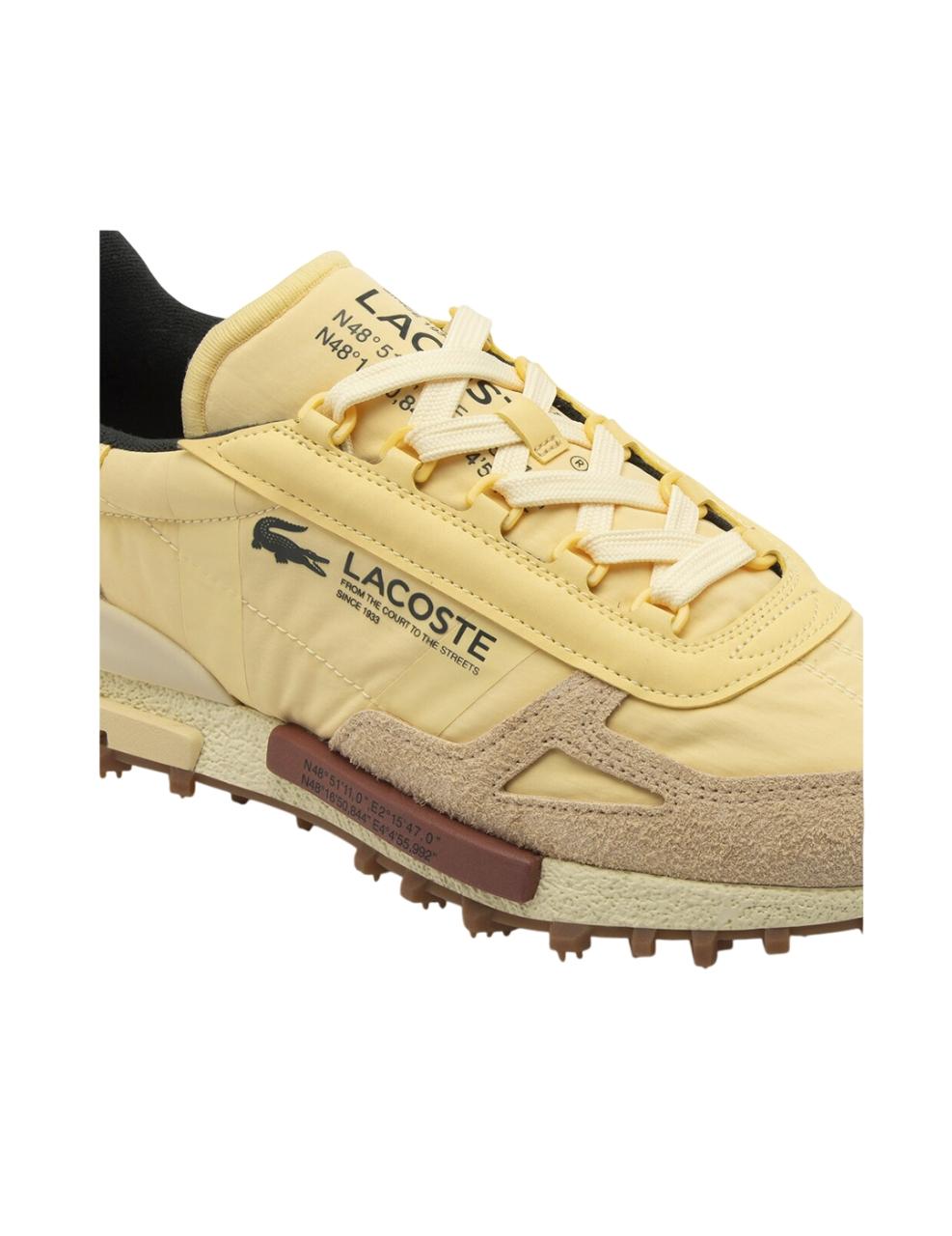 Zapatilla Lacoste Elite Active Amarilla Hombre