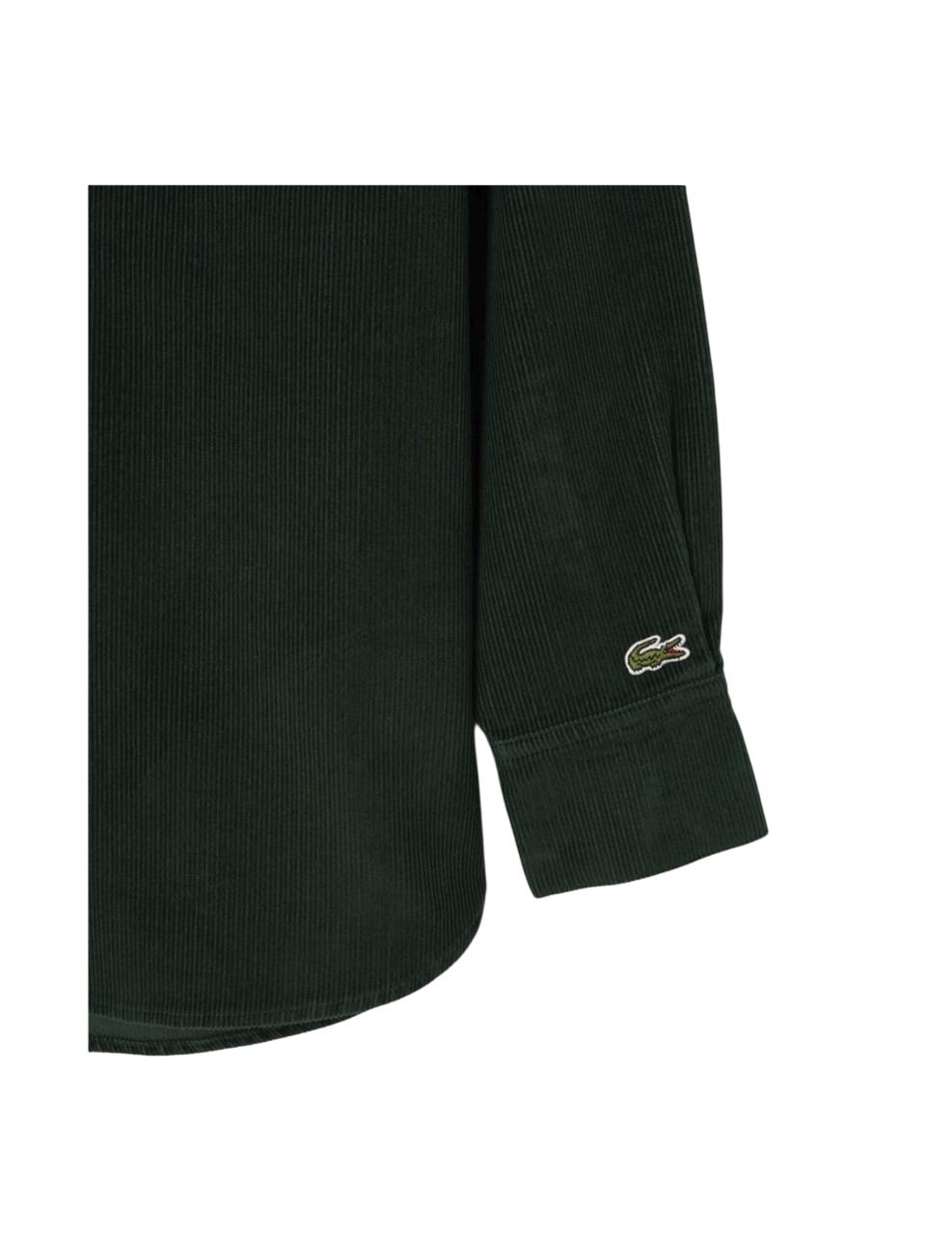 Camisa Lacoste Verde Mujer