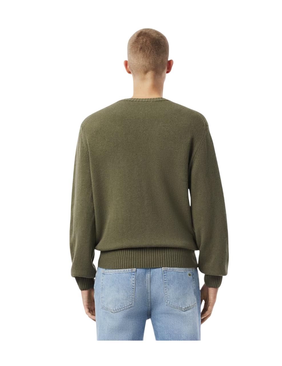 Jersey Lacoste Verde Hombre