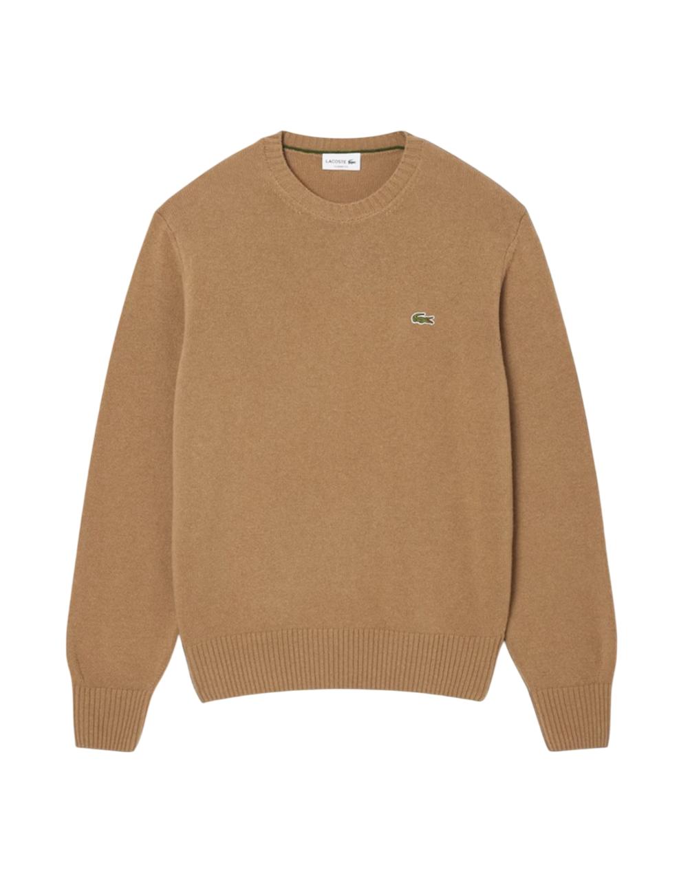 Jersey Lacoste Marrón Hombre