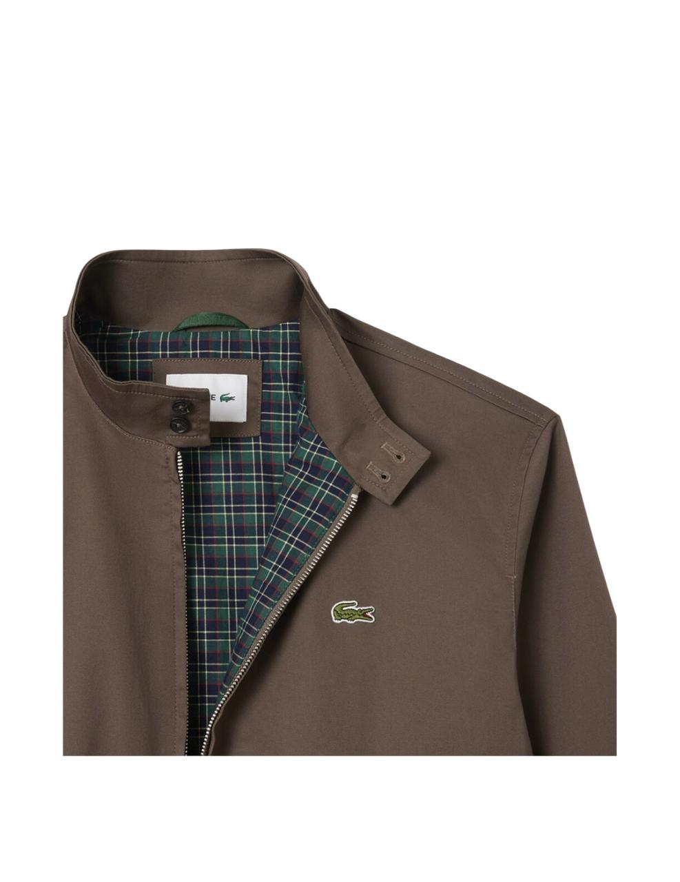 Cazadora Lacoste Marron Hombre
