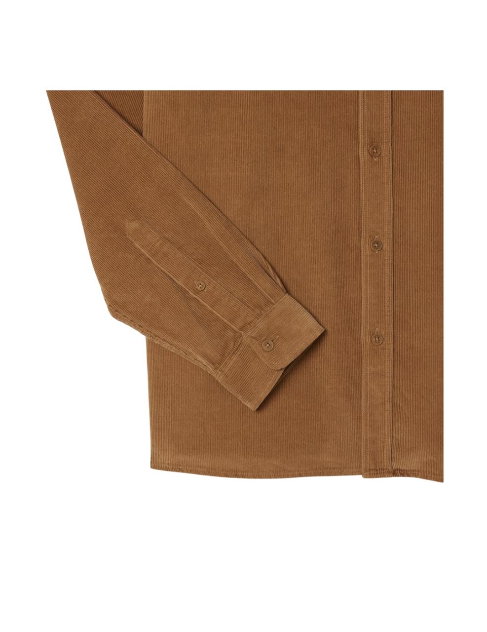 Camisa Lacoste Marrón Hombre