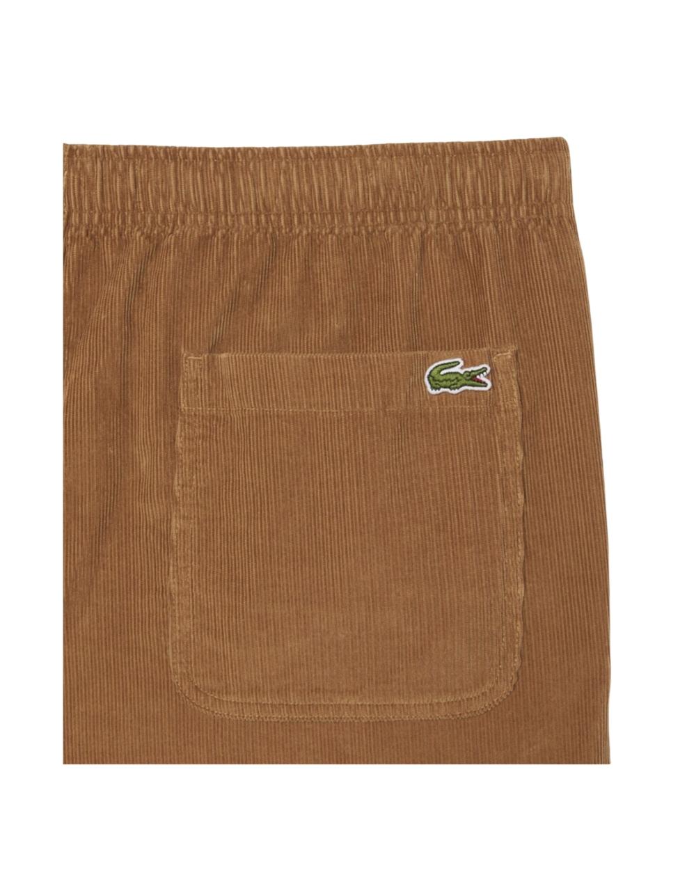 Pantalón Lacoste Marrón Hombre