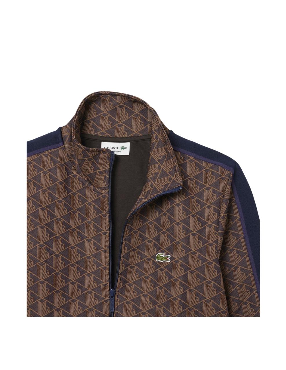 Sudadera Lacoste Marrón Hombre