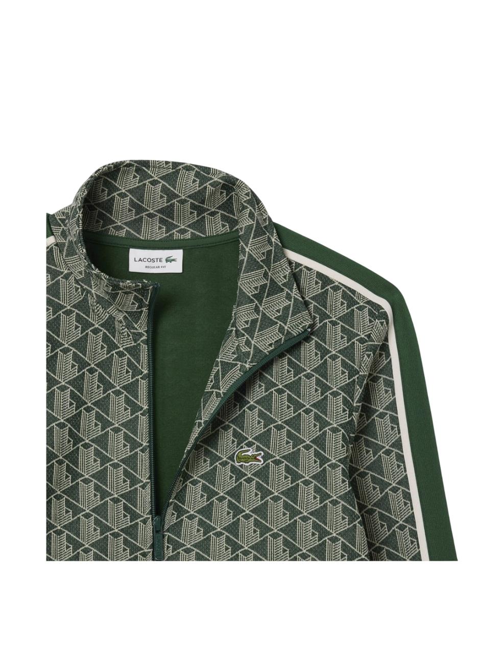 Sudadera Lacoste Verde Hombre
