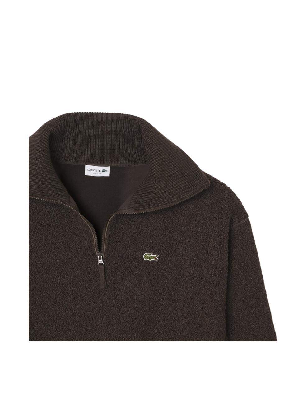 Sudadera Lacoste Marrón Hombre