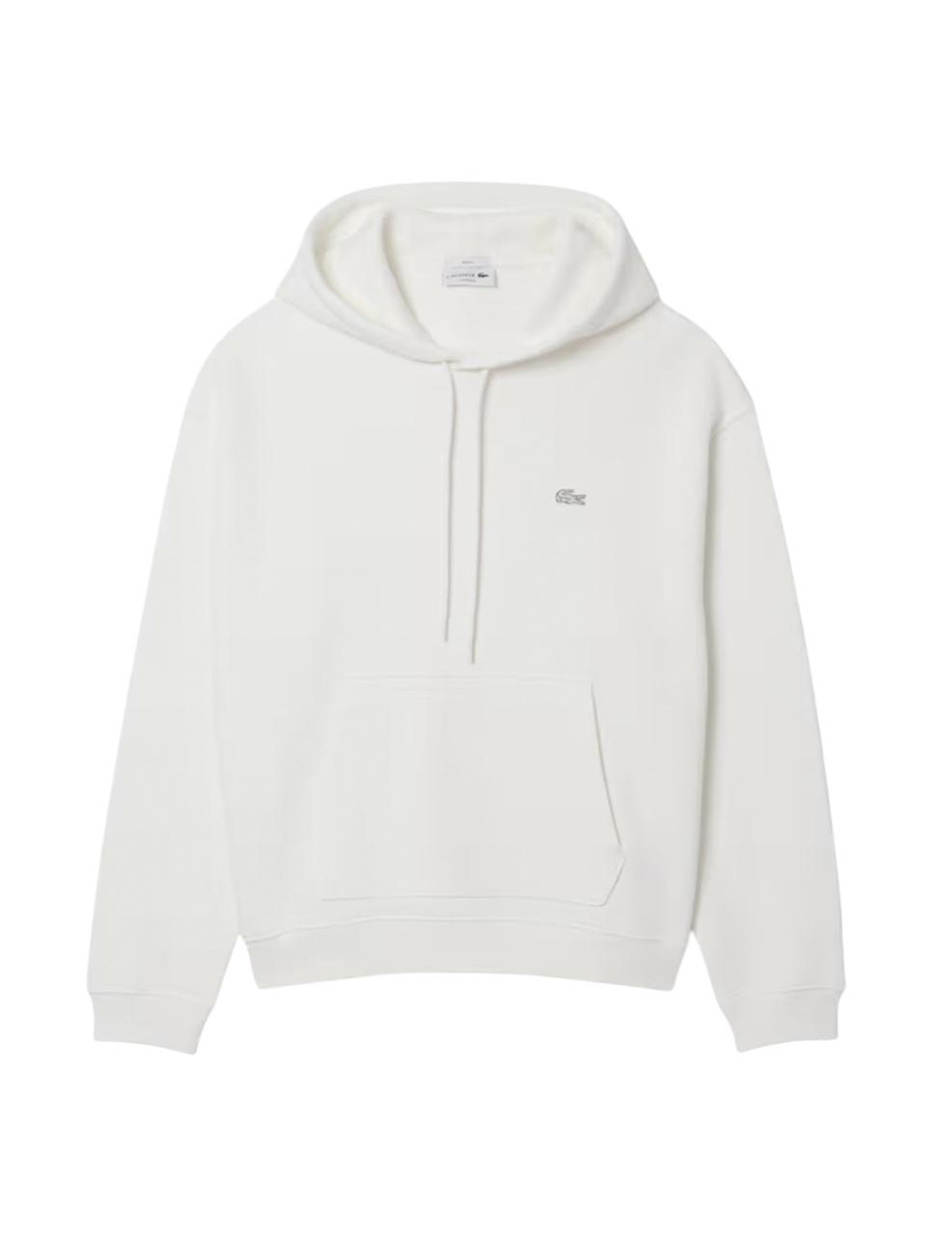 Sudadera Lacoste Blanco Hombre
