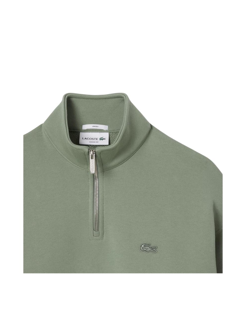 Sudadera Lacoste Felpa Verde Hombre