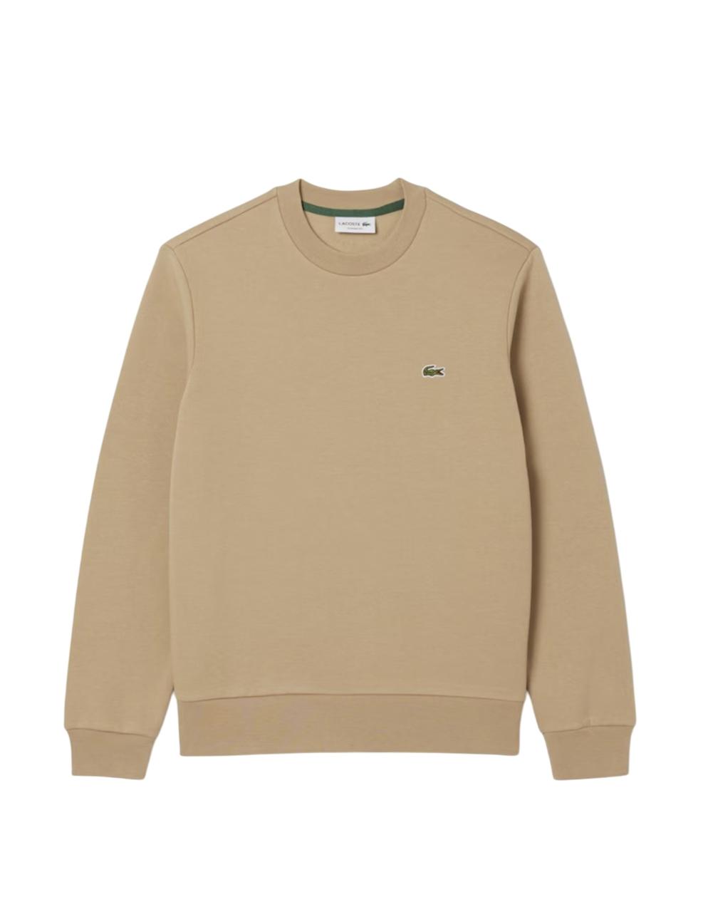 Sudadera Lacoste Beige Hombre