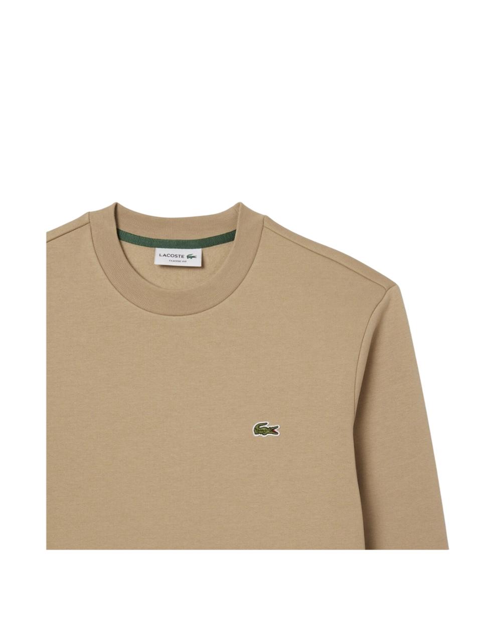 Sudadera Lacoste Beige Hombre