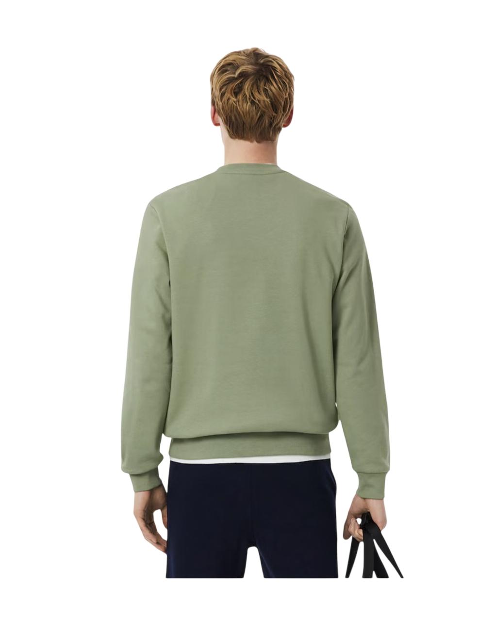 Sudadera Lacoste Verde Hombre