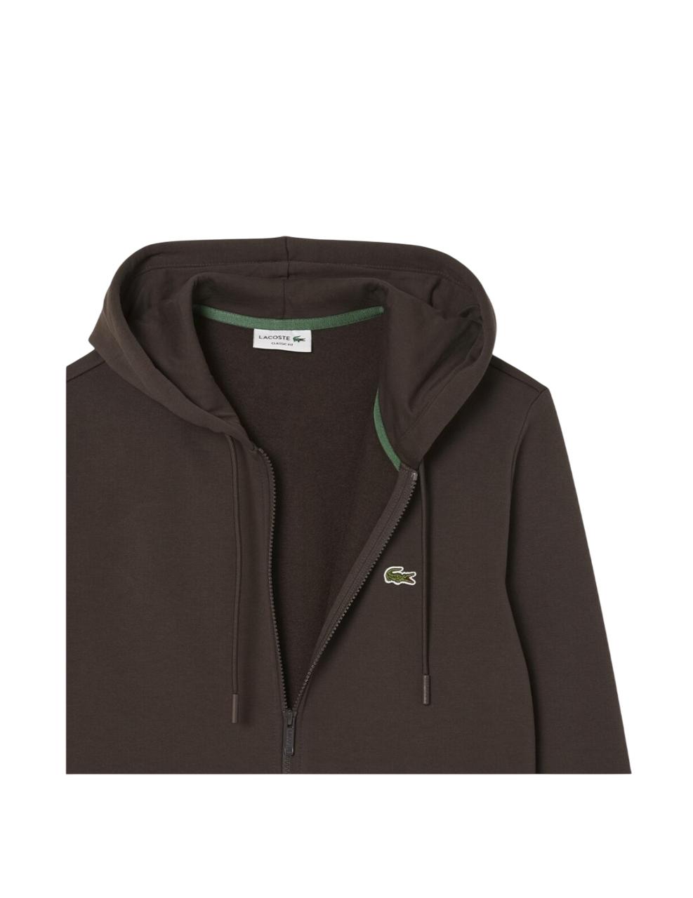 Sudadera Lacoste Marrón Hombre