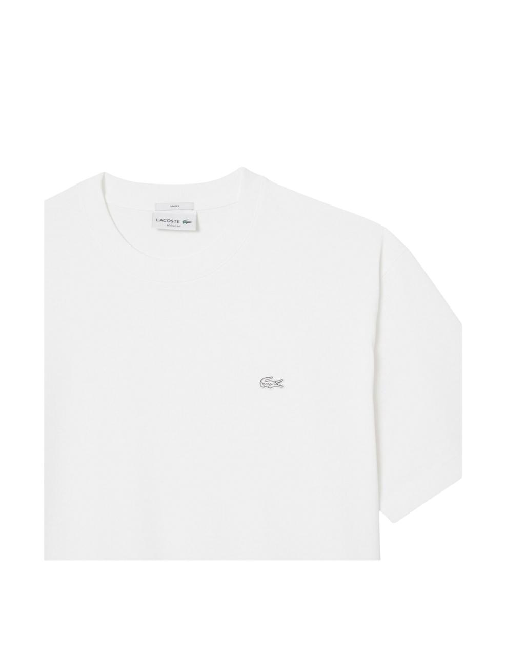 Camiseta Lacoste Blanca Hombre