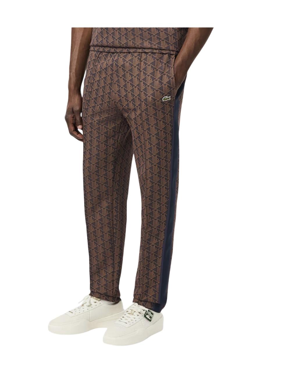 Pantalón Chandal Lacoste Marrón Hombre