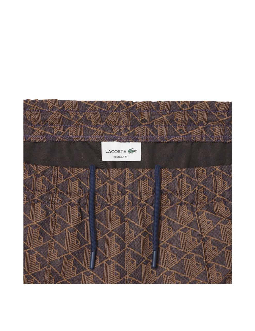 Pantalón Chandal Lacoste Marrón Hombre