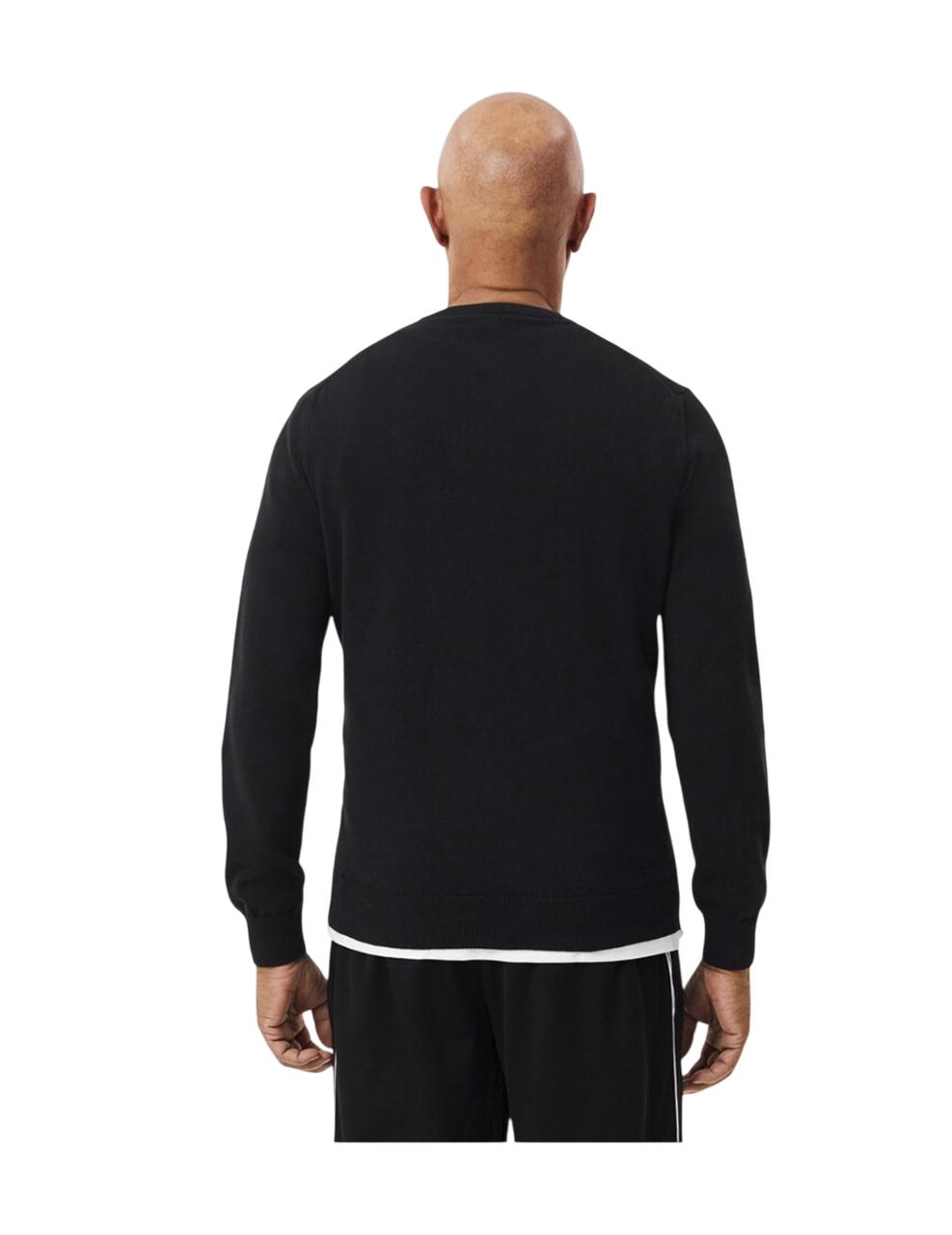 Jersey Lacoste Negro Hombre