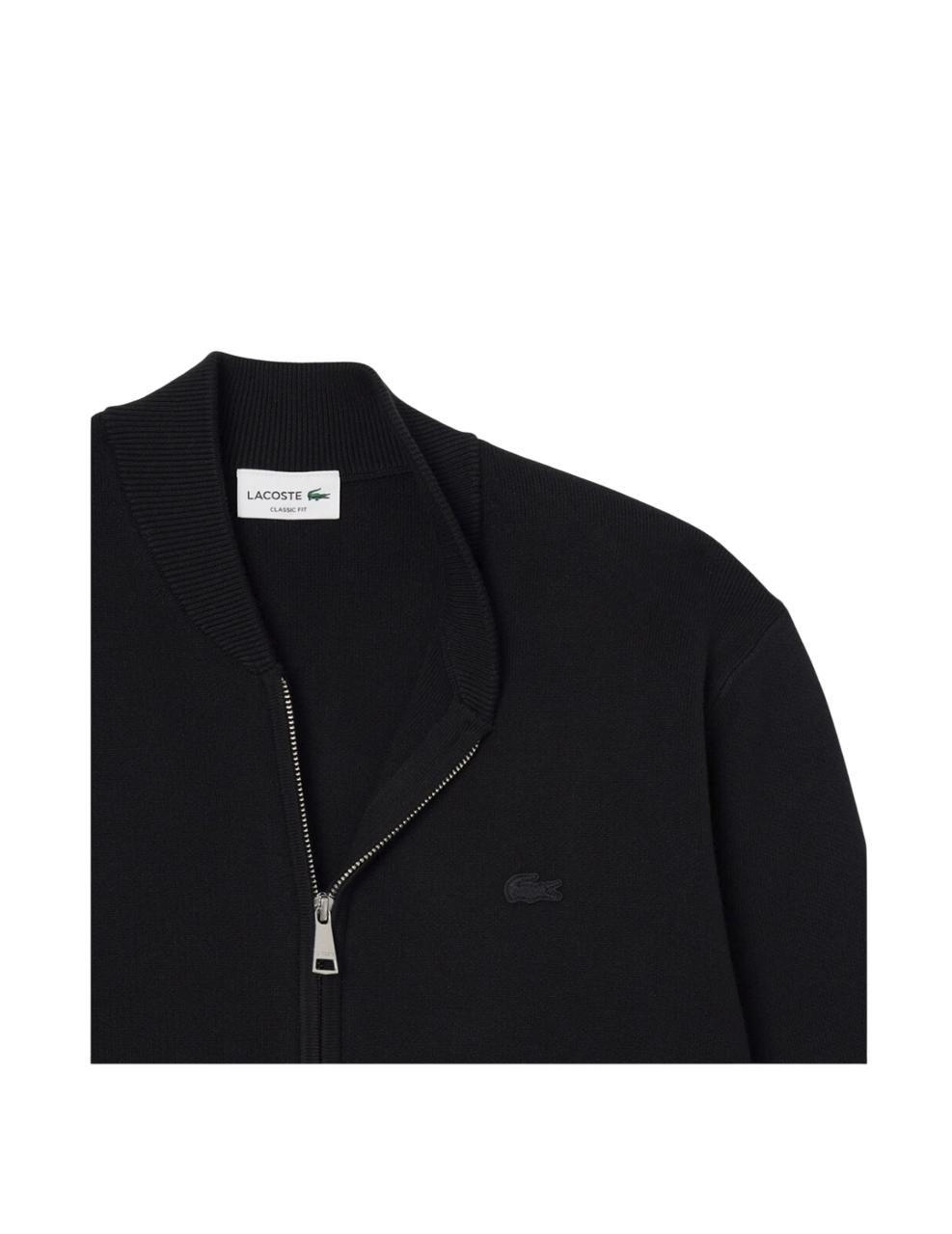 Jersey Lacoste Negro Hombre