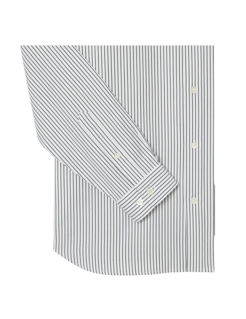 Camisa de rayas Lacoste Blanca Verde Hombre