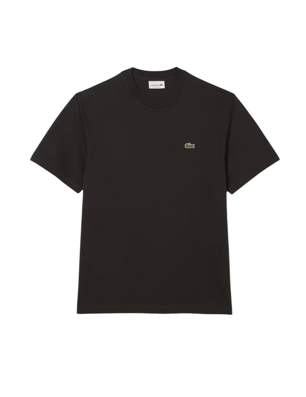 Camiseta Lacoste Marrón Hombre