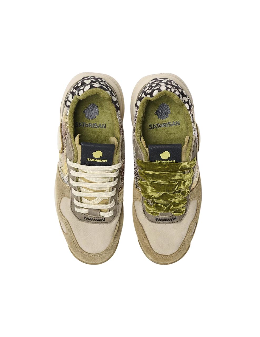 Zapatilla Satorisan CHACRONA PREMIUM Beige Mujer