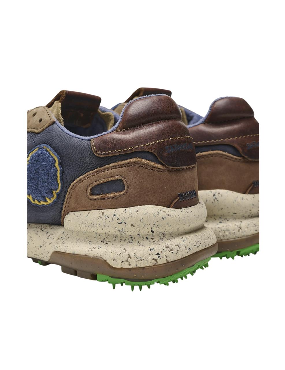 Zapatilla Satorisan CHACRONA PREMIUM Marino Hombre