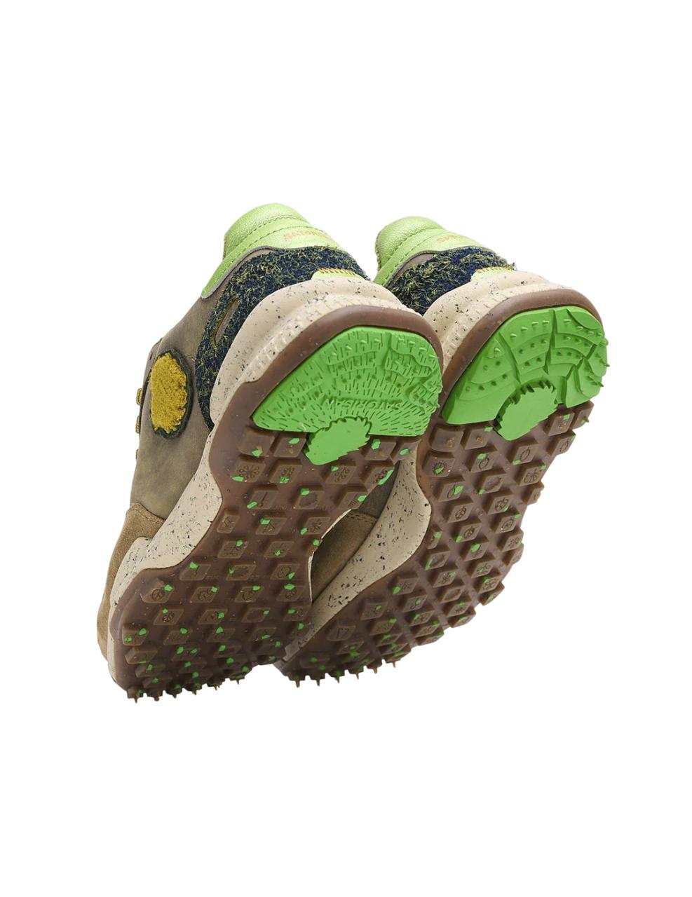 Zapatilla Satorisan CHACRONA PREMIUM Marrón Hombre