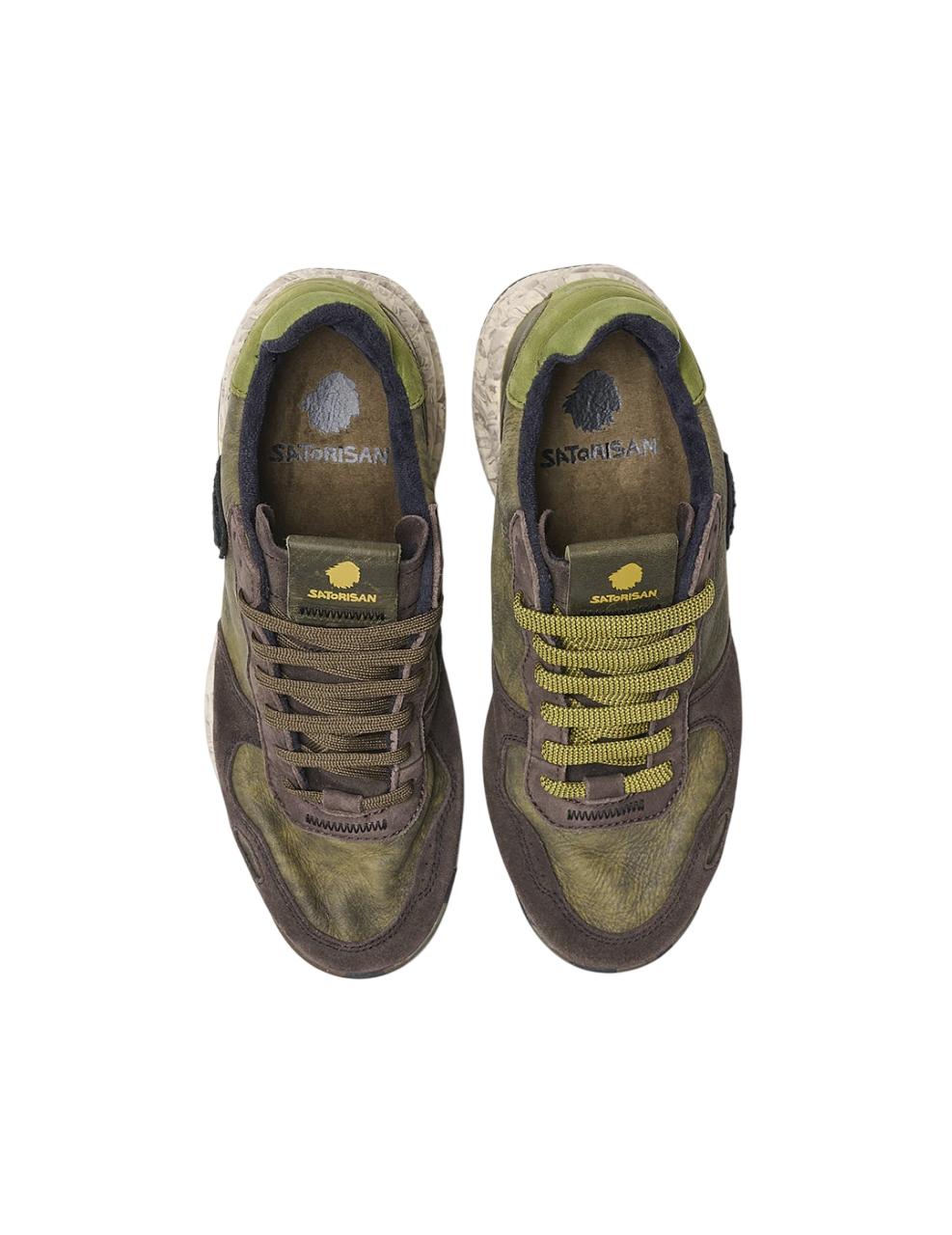 Zapatilla Satorisan CHACRONA PREMIUM Verde Hombre