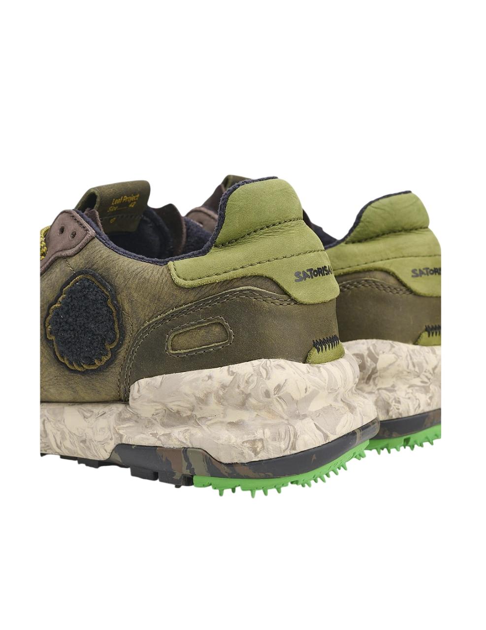 Zapatilla Satorisan CHACRONA PREMIUM Verde Hombre