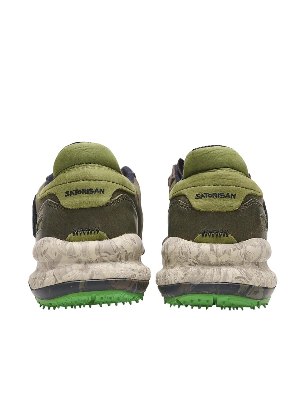 Zapatilla Satorisan CHACRONA PREMIUM Verde Hombre