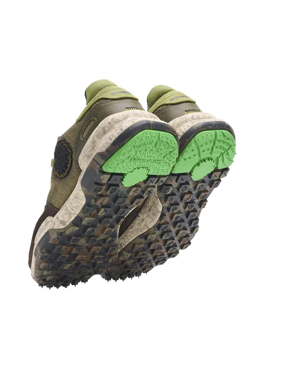 Zapatilla Satorisan CHACRONA PREMIUM Verde Hombre