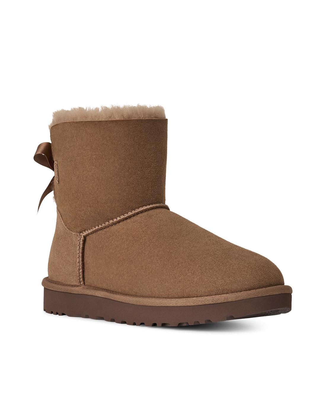 Bota UGG W Mini Bailey Bow II  ROCKY OAK Mujer