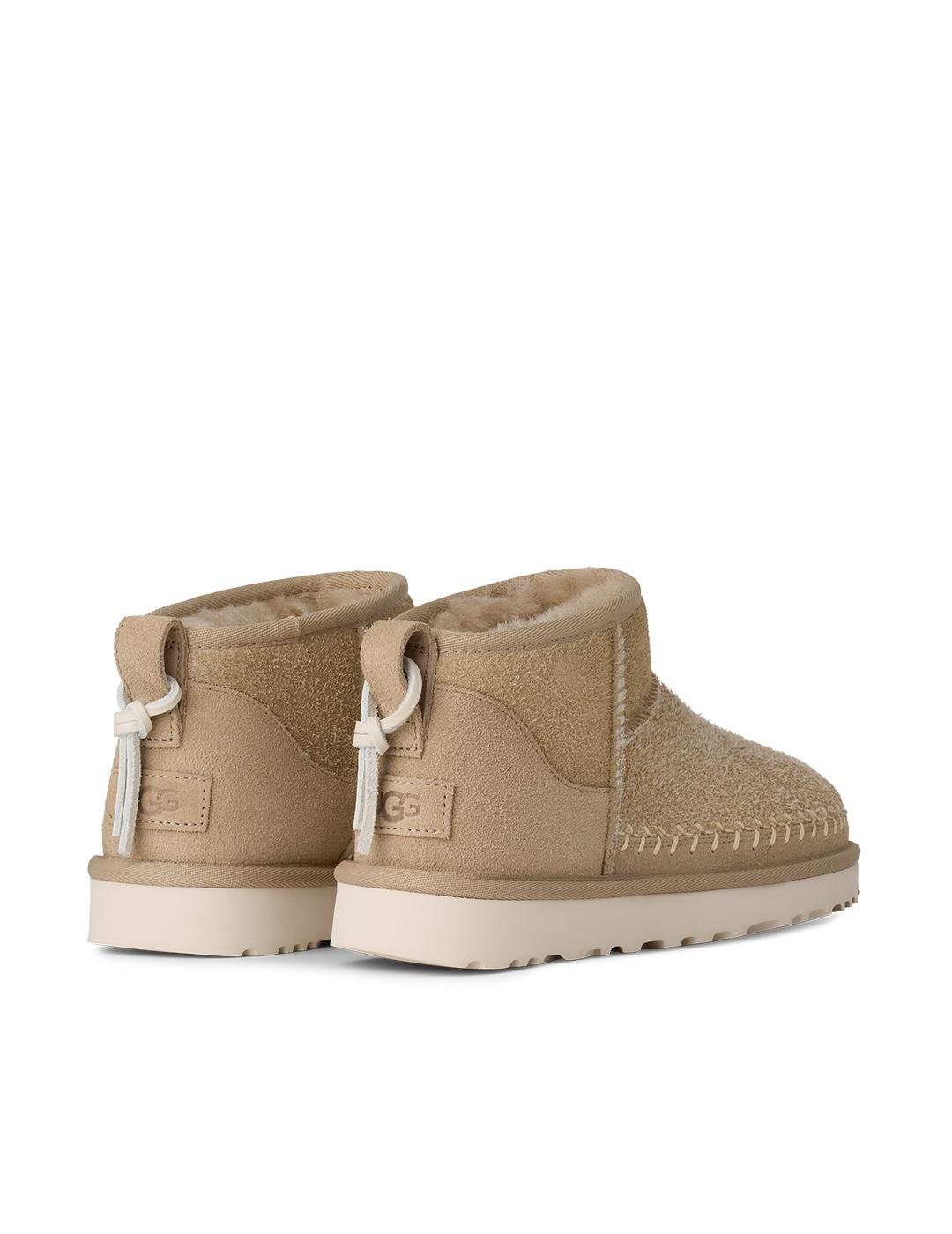 Botas Ugg Classic Ultra Mini Biarritz Arena Mujer