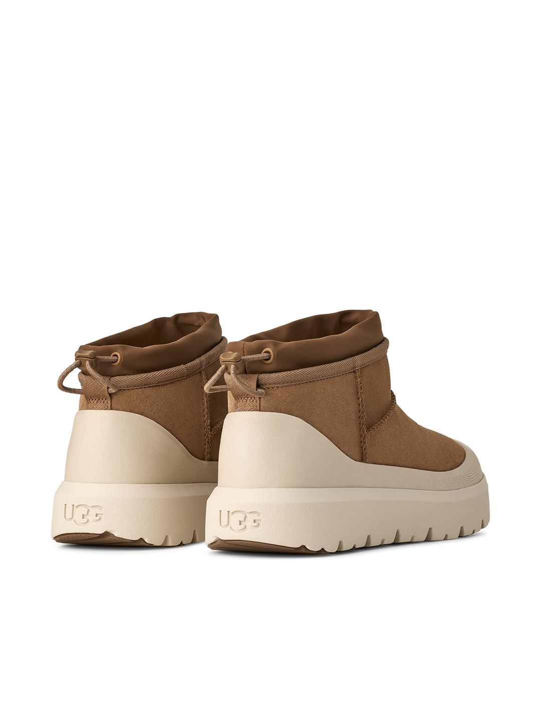 Botas UGG Ultra Mini Weather Hybrid Camel Hombre