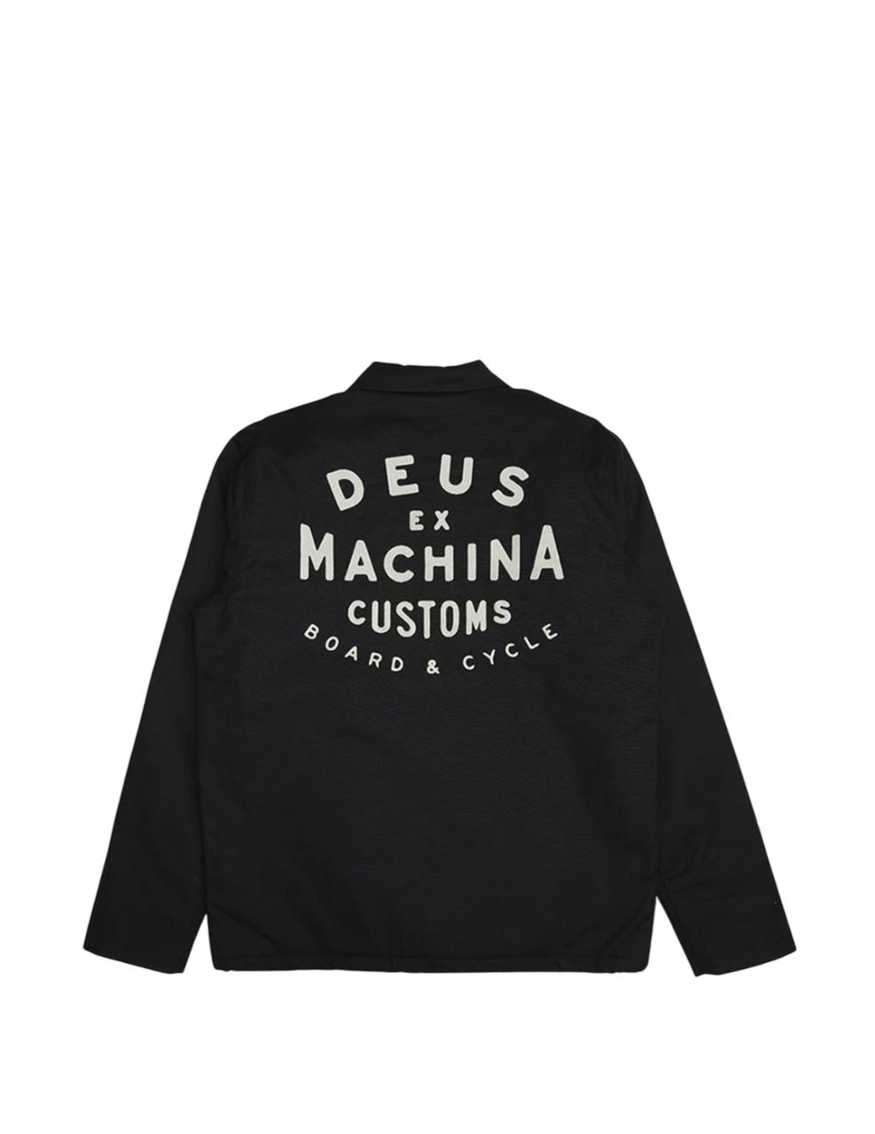 Cazadora Deus Ex Machina Workshop Negro Hombre