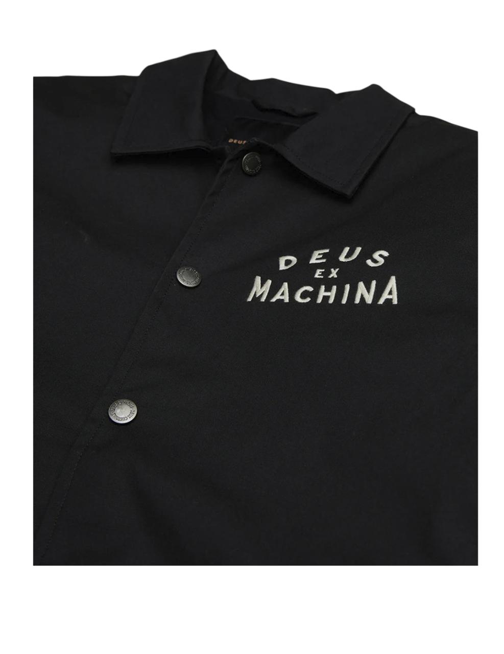 Cazadora Deus Ex Machina Workshop Negro Hombre