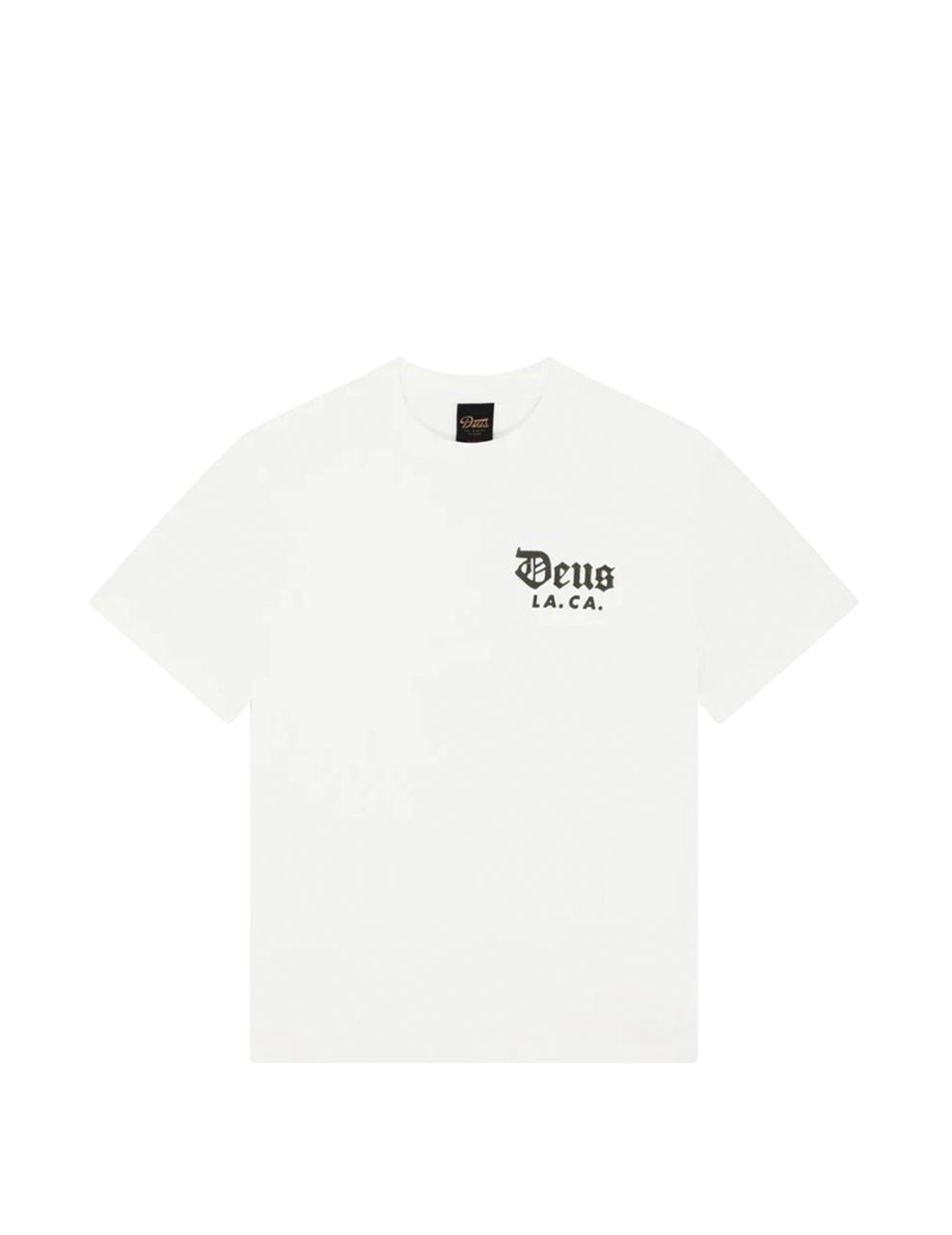 Camiseta Deus Ex Machina Sourmug Blanco Hombre