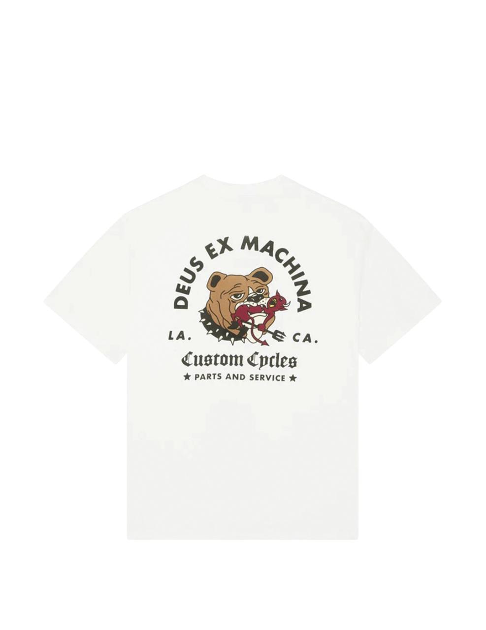 Camiseta Deus Ex Machina Sourmug Blanco Hombre