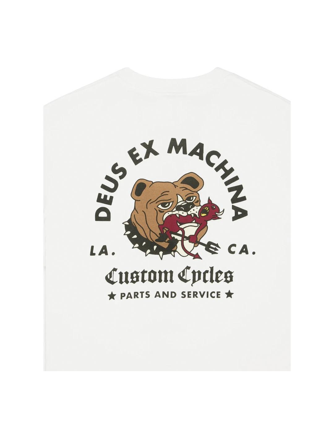 Camiseta Deus Ex Machina Sourmug Blanco Hombre