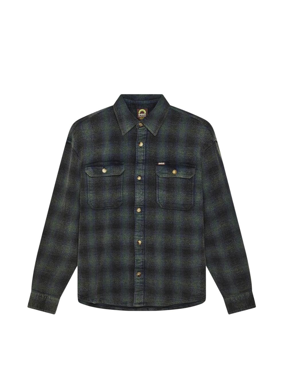 Camisa Deus ExMachina To Busy To Work Negro Hombre